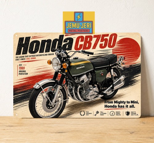 Insegna latta poster metallo