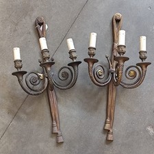 CANDELABRI in BRONZO / OTTONE