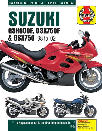 Suzuki gsx600 750f gsx750 - suzuki, gsx600/750f