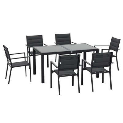 Set giardino con tavolo - con,