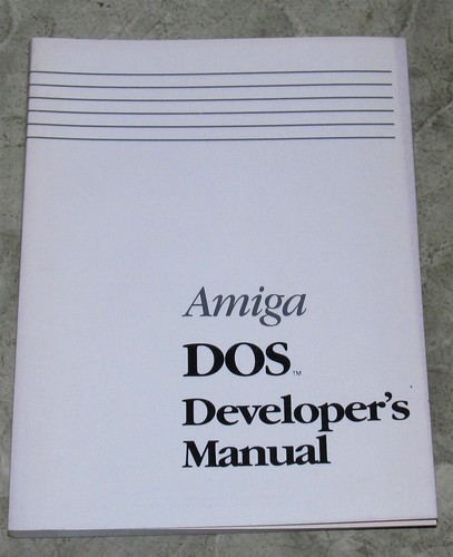 Manuale amiga dos developer - amiga,
