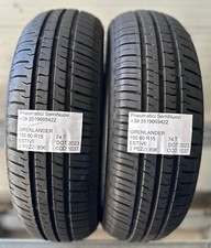 2 PNEUMATICI USATI GRENLANDER COLO H02 ESTIVE  155 60 R15  74 T  DOT 2023
