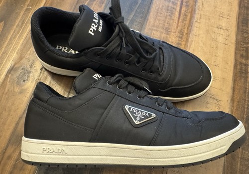 Prada gabardine sneakers basse - gabardine,