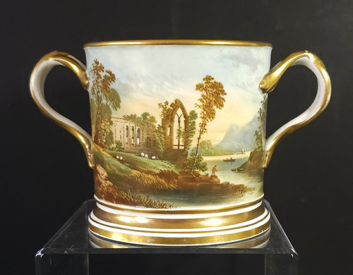 Antica tazza amore porcellana