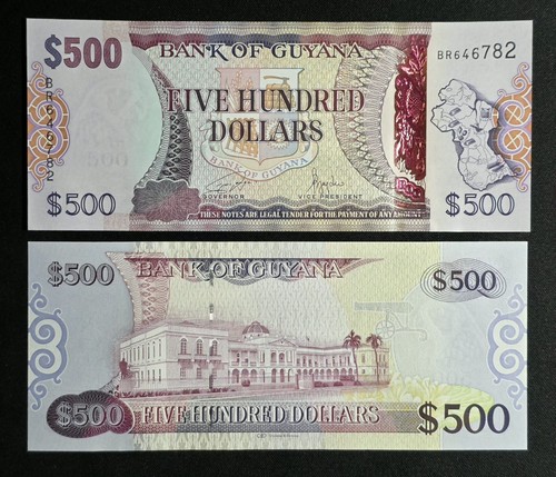 Guyana 500 dollars - guyana,