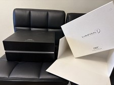 Genuine IWC Large Box Case Da Vinci Chronograph Laureus Sport Edition Full Set