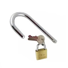 ANTI FURTO CHIAVE E LUCCHETTO