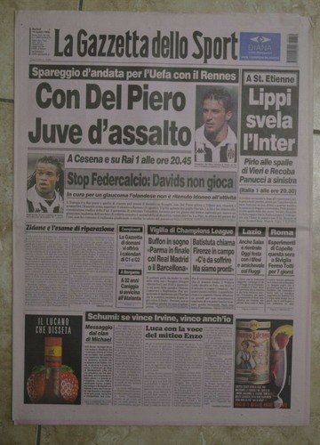 Gazzetta dello sport 188 - dello,