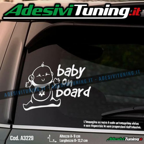 Adesivo baby board - baby,
