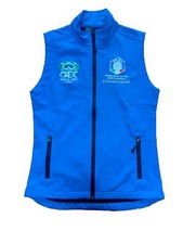 FISI, Sci Club,Gilet Smanicato Antivento Impermeabile Taglia S Donna, Nuovo!