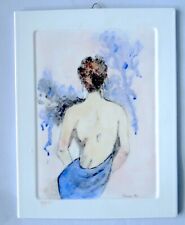 Dipinto su porcellana- Donna