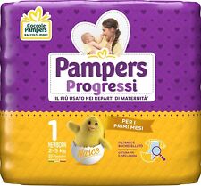 Pampers Progressi Taglia 1 NEWBORN (2-5Kg) 28 Pannolini