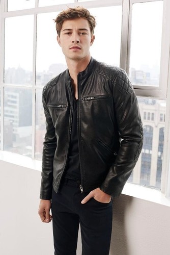 Giacca moto pelle uomo biker - moto,