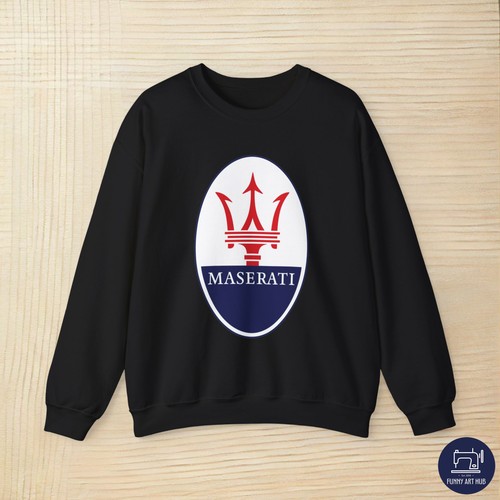 Felpa unisex logo maserati - felpa,