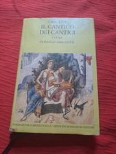 1998 IL CANTICO DEI CANTICI ORIGENE BIBBIA ANTICO TESTAMENTO FONDAZIONE VALLA F