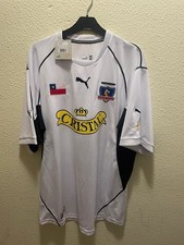 CAMISETA DE COLO COLO  MARCA PUMA TALLA XL PUBLICIDAD CRISTAL DORSAL 9 ZAMORANO