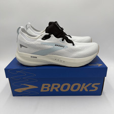 Scarpe da corsa Brooks uomo Glycerin 22 bianco brillante/inverno cielo/nero 13-nuove con etichette