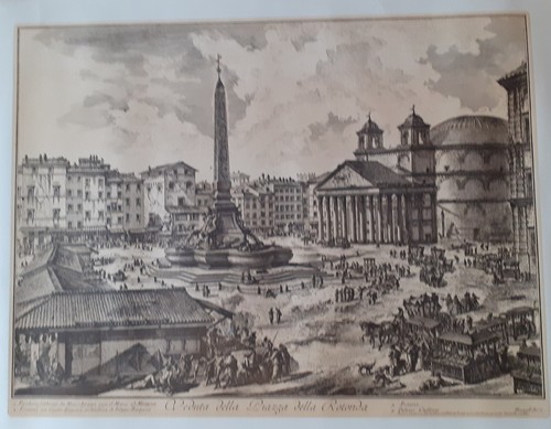 Riproduzione antica stampa - antica,