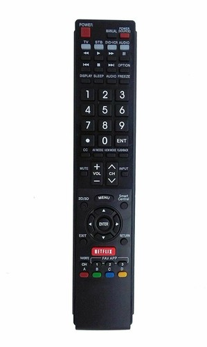 Nuovo telecomando per sharp - per, tv