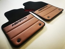 TAPPETINI ABARTH IN PELLE E