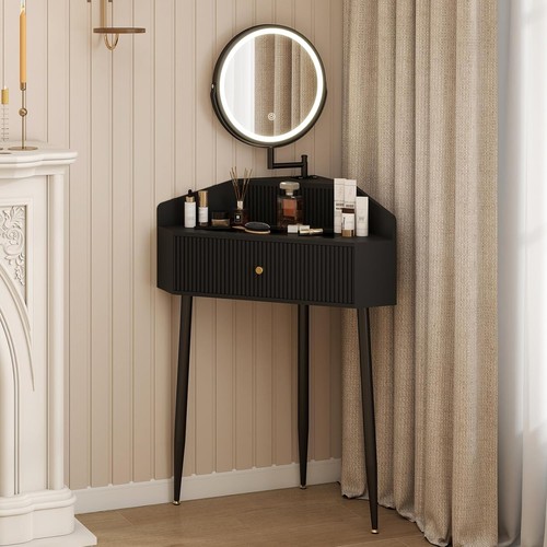 Scrivania angolare vanity - scrivania,