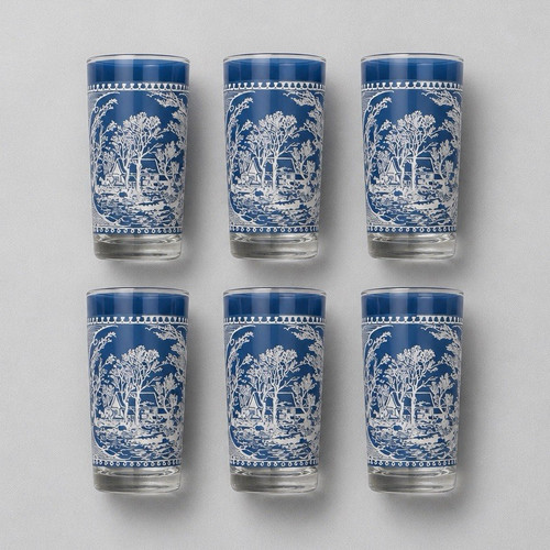 Set bicchieri vintage - 6,