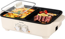Hot Pot & BBQ Grill Elettrico Da Tavolo Hotpot Pentola Elettrico Hot Pot Barbecu