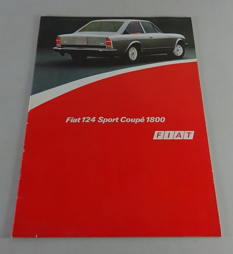Prospectus libretto fiat 124 - fiat,
