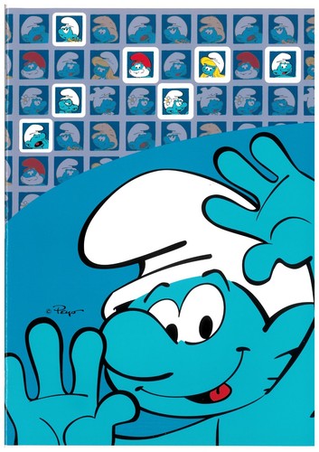 Puffi quaderno maxi 4 - 1,