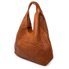 Borsa donna color cuoio