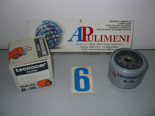 Filtro olio fiat 124 - filtro,