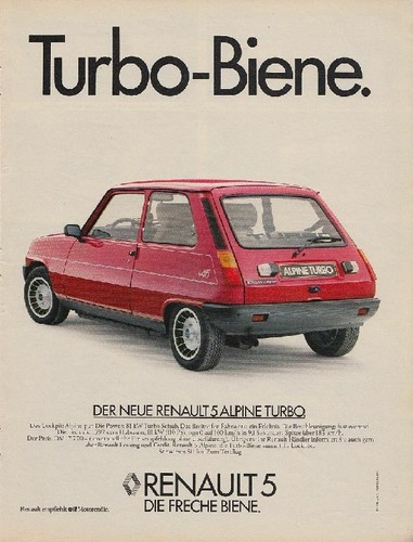 Renault alpine turbo - renault,