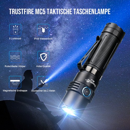 Trustfire mc5 torcia led - trustfire,