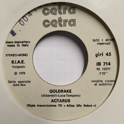 Actarus goldrake giri - , 45
