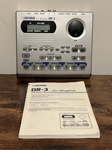 Boss rhythm drum - dr.,