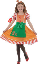 Costume Pan Di Zenzero Bambina