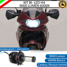 LAMPADA LED H4 6000K BIANCO 9000 LUMEN CANBUS HONDA TRANSALP XL 650V MOTO