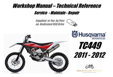 Husqvarna TC449 TC 449 Manuale