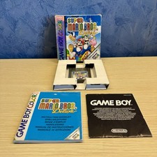 Super Mario Bros Deluxe Game Boy Color Nintendo GameBoy COMPLETO ITA Italiano