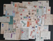 Lotto storia Postale - Regno 50 Pezzi Varie Tariffe