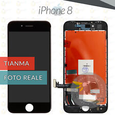 DISPLAY TIANMA APPLE IPHONE 8 8G SCHERMO LCD + VETRO TOUCH SCREEN NERO