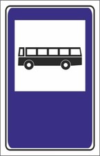 CARTELLO SEGNALETICO - FERMATA