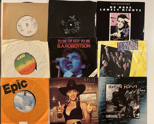 Vinyl singles job - 7”, lot