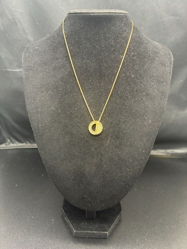 Collana con ciondolo cerchio