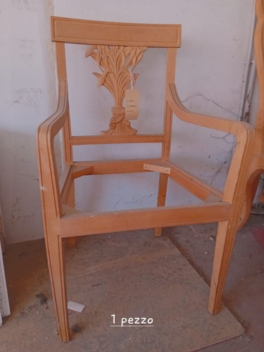 Poltroncina vintage legno - poltroncina,