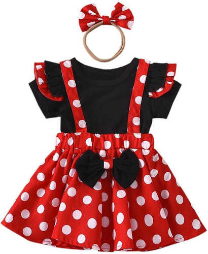 Vestito costume minnie mouse - minnie,