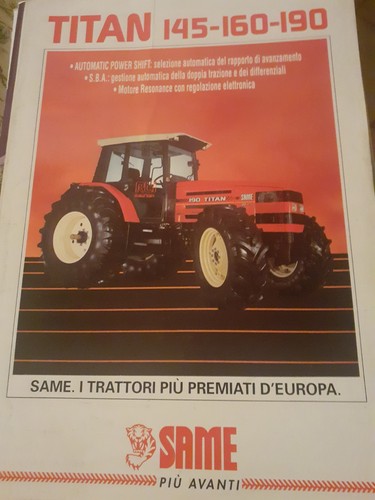 Brochure depliant trattori - brochure/depliant,
