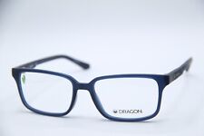 NUOVI OCCHIALI DA VISTA DRAGON DR 2017 410 BLU OPACO MONTATURE AUTENTICHE 55-17