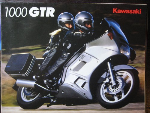 Moto kawasaki 1000 gtr 1986 - moto,