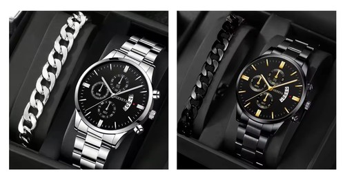 Orologio uomo acciaio - uomo, inox